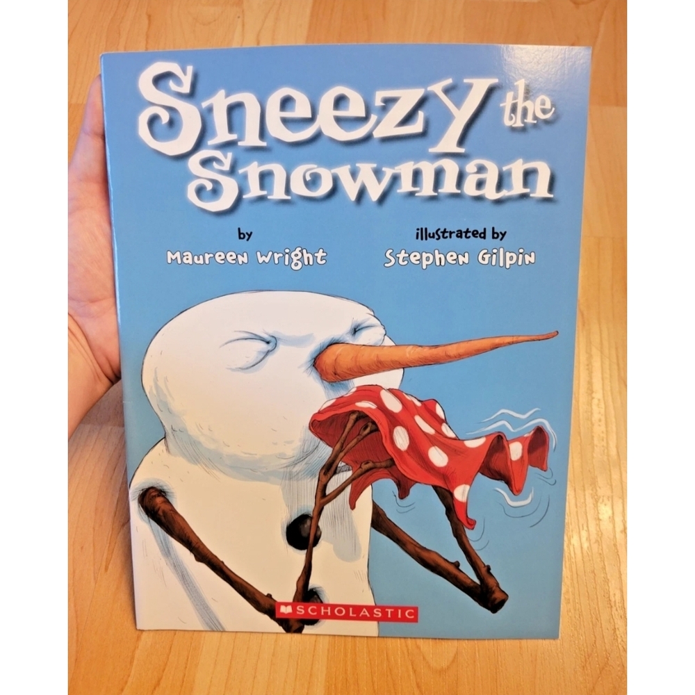 BOGO Sneezy the Snowman story book